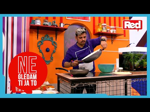 Bora pravi doručak dok slušamo Vasinu pesmu za Beoviziju - Ne Gledam Ti Ja To - 22.02.2022 - Red TV
