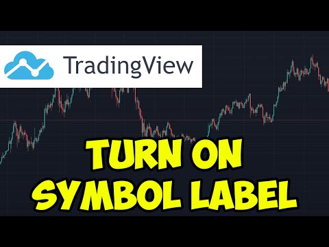 How To Turn On Symbol Label On TradingView (2022)