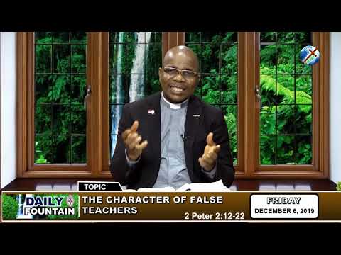 DAILY FOUNTAIN OF DECEMBER 6, 2019 - VEN. IFEANYI UMEH