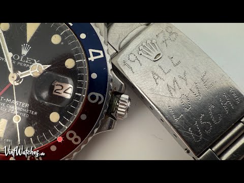 Insane Restoration of a Rockstar’s Watch - Rolex Pepsi GMT Master 16750 - Crazy Transformation
