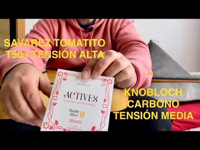 Vídeo relacionado con Savarez Cuerdas para Guitarra Clásica Flamenco juego T50J Tensión alta, azul
