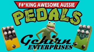Video thumbnail for F#@king Awesome Aussie Pedals | Gehirn Enterprises by Grelbatron