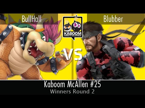 BullHall (Bowser) vs Blubber (Snake, Luigi) - WR2 - Kaboom McAllen #25