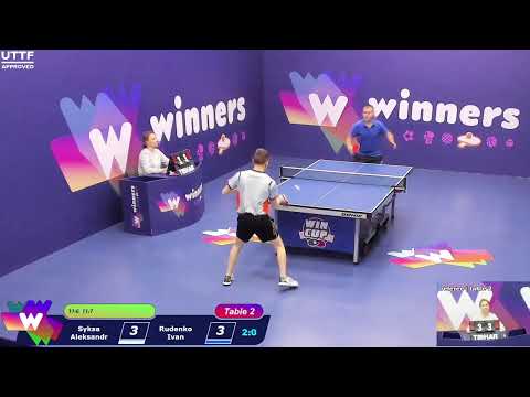 WINners CUP table 2  05.11 Syksa Aleksandr - Rudenko Ivan  12:15