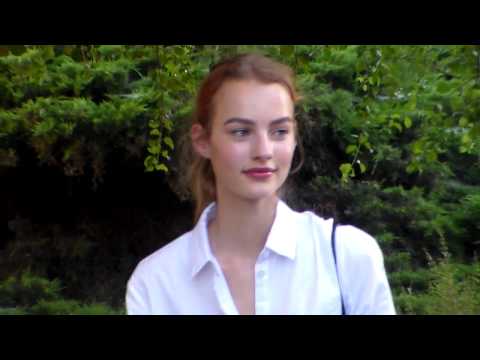 Top Model Maartje VERHOEF @ Paris Fashion Week 6 july 2015 show Giambattista Valli