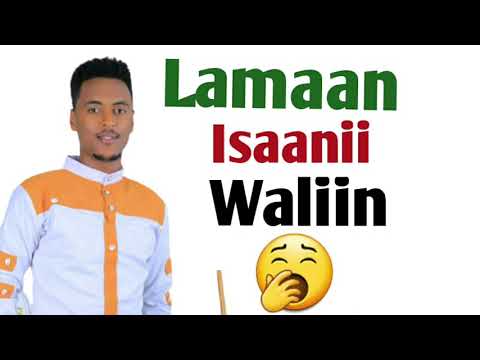 Lamaan Isaanii Waliin 🙈