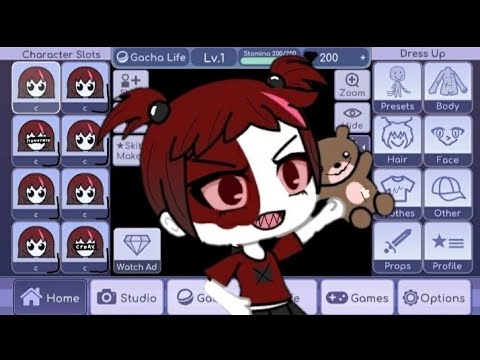 Новый и страшный баг в Gacha life!!!
