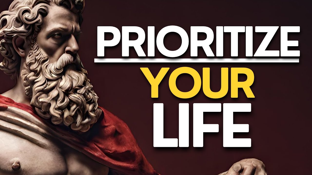 PRIORITIZE YOUR LIFE: 9 Psychological Strategies to Live by STOICISM
