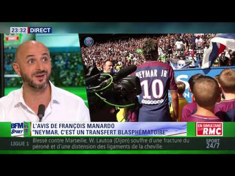 After Foot du lundi 07/08 – Partie 2/3 - L’avis tranché de François Manardo sur Neymar