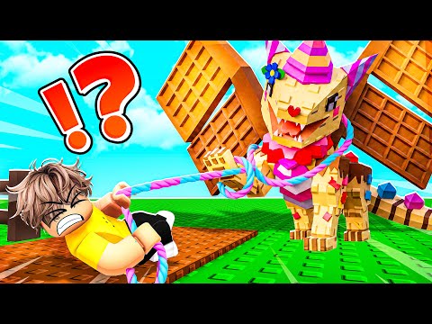 Taming the BIGGEST PET in Roblox Catch and Tame!