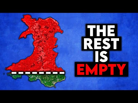 Why Everyone in Wales Lives Below This Line