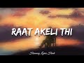 Raat Akeli Thi Lyrics Arijit Singh Pritam Merry Christmas Vijay Sethupathi Katrina Kaif