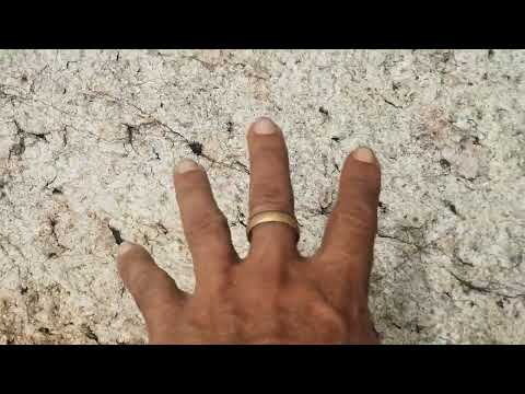 feldspato Branco mesma linha da amazonita Rio Grande do Norte