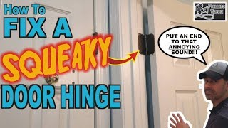 How To Fix A Squeaky Door Hinge (Phillips Vision: Episode - 43)