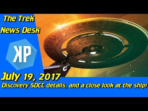 Tons of Star Trek: Discovery News! A close look at the ship and more!