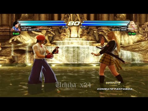 14_7 Asuka y Miharu vs Lili Rochefort y Kunimitsu Ryona - Tekken tag 2 ( Uchiha x24 ) Offline PS3