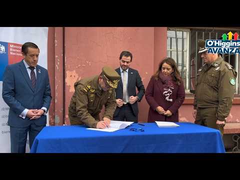 Bienes Nacionales entrega inmueble para nueva Central de Comunicaciones de Carabineros en Rancagua