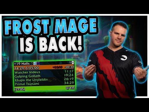 Pushing for R1! +19 Halls of Infusion | Echo Gingi Frost Mage PoV