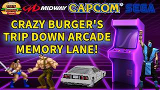 Crazy Burger's Trip Down Arcade Memory Lane - Includes 80s & 90s Arcade Classics!