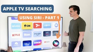 Apple TV searching, Part 1: How to use Siri to search movies & TV and multiple apps at once.