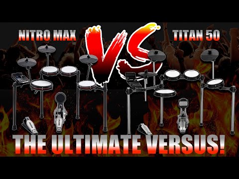 Alesis Nitro Max vs Simmons Titan 50. Which should you buy?