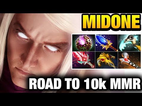MidOne Dota 2 [Invoker] Road To 10k MMR is very Hard