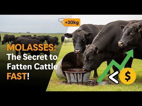 Molasses: The Secret to Fattening Cattle Fast
