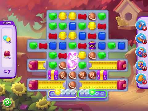 Homescapes level 11824 hard no booster