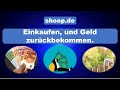 Shoop De Bei Jedem Online Einkauf Bekommst Du Geld Zurück Cashback Online Geld Verdienen