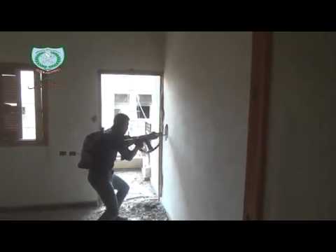 اشتباكات بين جيش درع الشمال الإسلامي وقوات النظام حي الرصافة في مدينة دير الزور