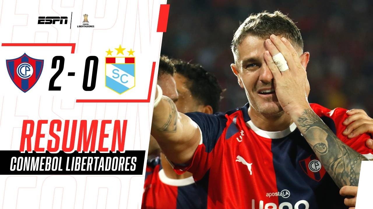 EL CICLÓN LE GANÓ EL GRUPO A UN GIGANTE BRASILEÑO | Cerro Porteño 2-0 Sporting Cristal | RESUMEN