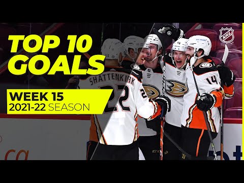 Top 10 Goals from Week 15 of the 2021-22 NHL Season