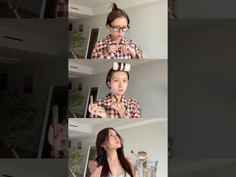 ブラシを落としたら大変なことに…😱 Don't drop my makeup brush ❌❌ #変身 #lastchristmas #クリスマス #christmas