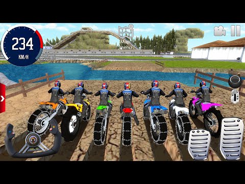 Motocross Dirt Bikes driving Extreme Off-Road #1 - Offroad Outlaws motor bike Game Android Gameplay