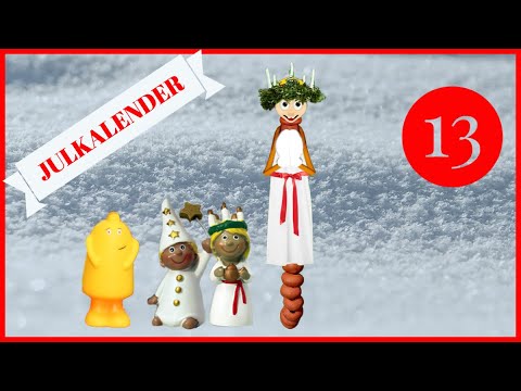 Mulle Masks Julkalender med Babblarna - Del 13:  Sankta Lucia