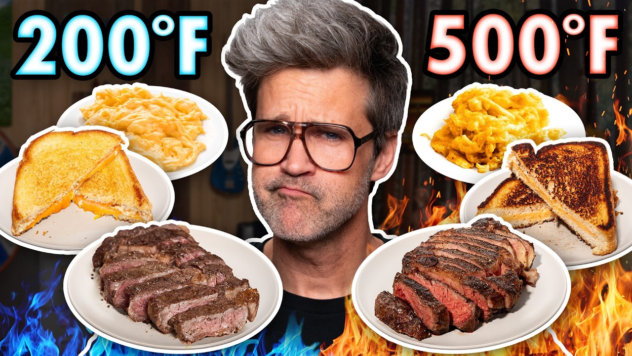 Low vs. High Heat (Taste Test)