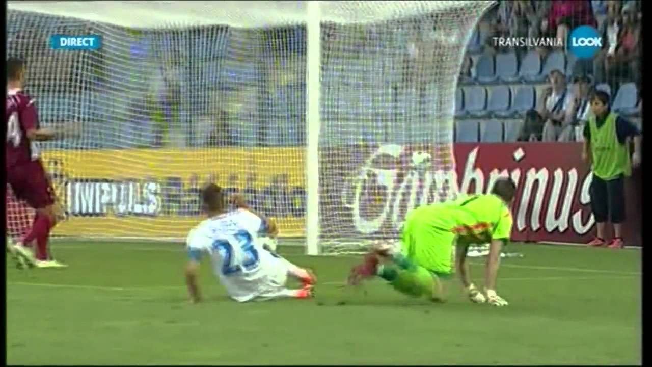 Slovan Liberec 1-2 CFR Cluj Preliminarii Uefa Cham...