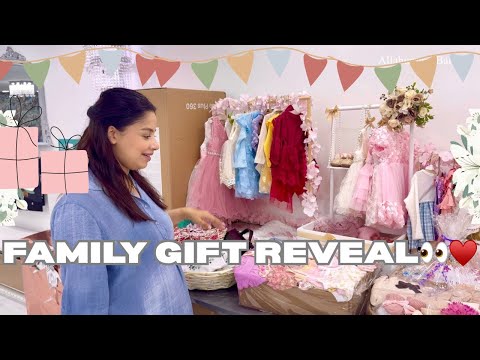 OUR DAUGHTERS ROYAL GIFT REVEAL FROM BOTH SIDES OF THE FAMILY 👀😍❤️