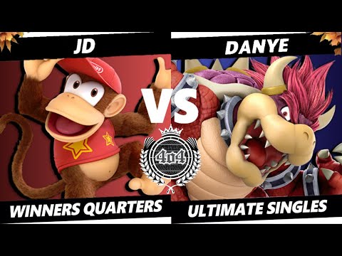 4o4 Smash Night 35 - JD (Diddy Kong) vs Kuma| Danye (Bowser) - Winners Quarter-Final