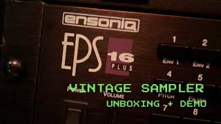Video thumbnail for Vintage Sampler Unboxing: Ensoniq EPS-16 Plus Rack by Fabbri's Midnight Librarians