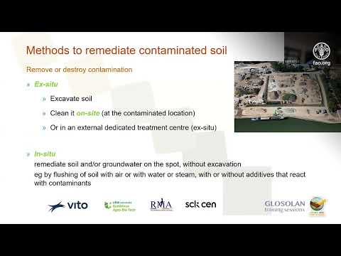 Module 8 – Techniques for remediation of contaminated soil and groundwater