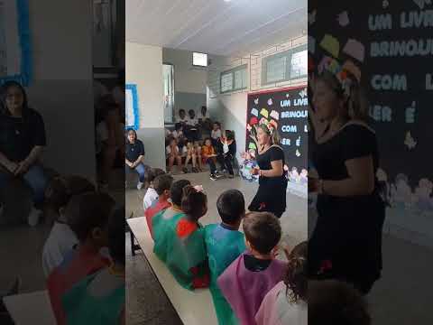 TIA JÚ NA  ESCOLA RURAL PROFESSORA AMÉLIA NOGUEIRA DUARTE- SÃO JOSÉ DA VARGINHA-MG, Agosto de 2025-