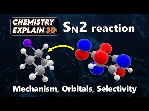 How SN2 Reactions Look Like (Animation) | Organic Chemistry Substitution Mechanism