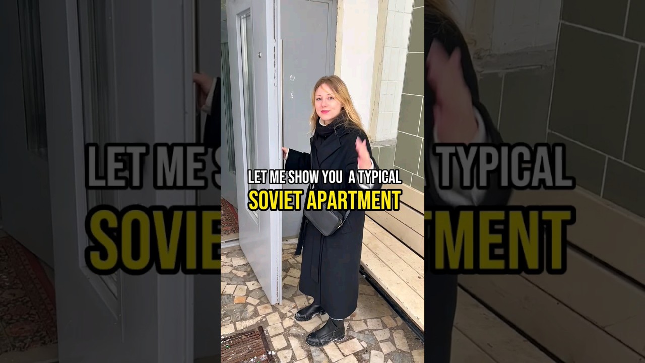 Let me show you a typical SOVIET apartment in Russia