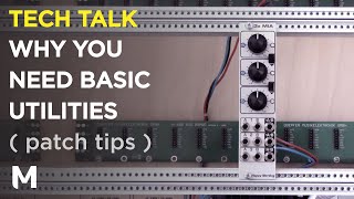 Video thumbnail for How to use modular utilities - Mixing, Attenuating, Inverting, Offset (with Happy Nerding 3X MIA) by Monotrail Tech Talk