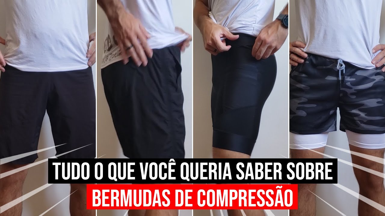Tudo o que você QUERIA SABER sobre BERMUDAS DE COMPRESSÃO!