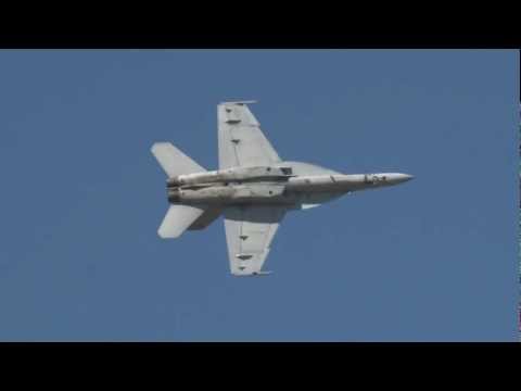 2012 Blue Angels Homecoming Airshow - F/A-18F Super Hornet Demonstration