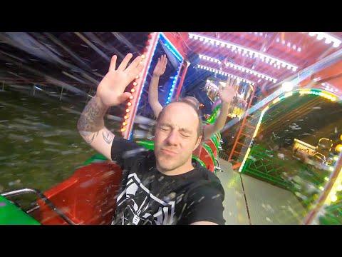 Southampton Common Fun Fair Vlog 2021 - Night Time Rides & Laughs