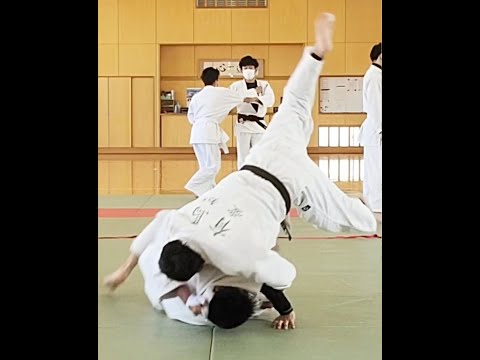 #shorts 【フェイントから1歩下げさせて入る内股】Uchimata, one step down from the feint!