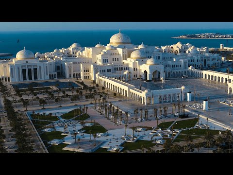 First look in the President's Palace of the UAE 🇦🇪